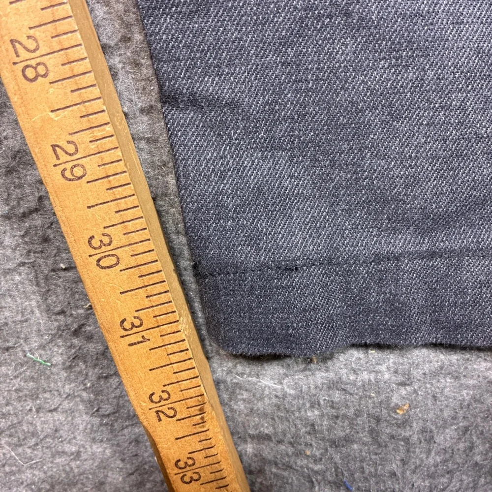 Levi's XX Chino Pants Standard Taper Mens 42x34 Gray Distressed Tech Office